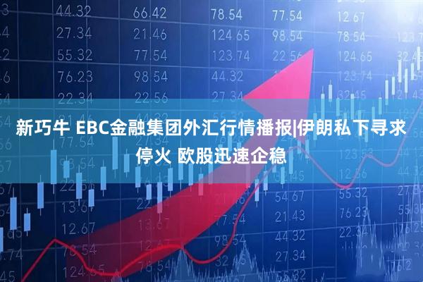 新巧牛 EBC金融集团外汇行情播报|伊朗私下寻求停火 欧股迅速企稳